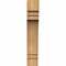 Ekena Millwork Pescadero Smooth Corbel, Western Red Cedar, 3 1/2"W x 8"D x 20"H COR04X08X20PEC00SWR - alternate 2